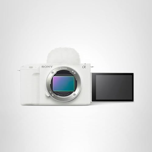 Sony Alpha ZV-E1 Full-Frame Interchangeable Lens Mirrorless Vlog Camera with 28-60mm Lens - Black Body