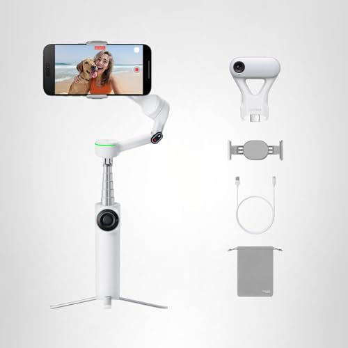 Insta360 Flow 2 Pro AI Tracker Bundle Grey