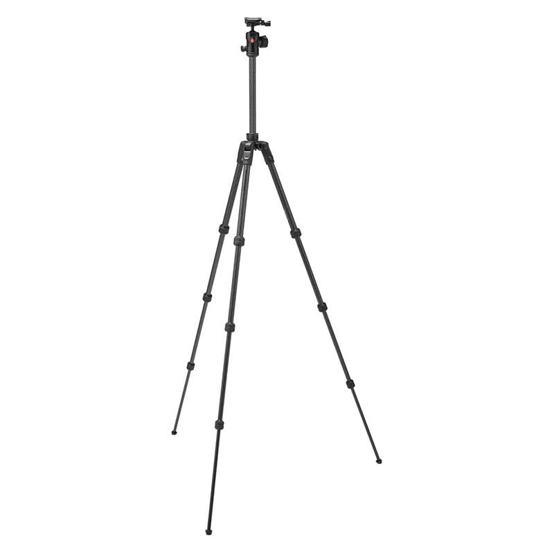 Manfrotto Befree Advanced Camera Tripod with Lever Closure, Portable and Compact Travel Tripod Kit with Ball Head, Aluminum Tripod for DSLR Reflex and Mirrorless Cameras, Camera Accessories