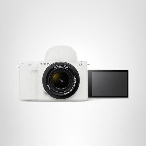 Sony Alpha ZV-E1 Full-Frame Interchangeable Lens Mirrorless Vlog Camera with 28-60mm Lens - Black Body