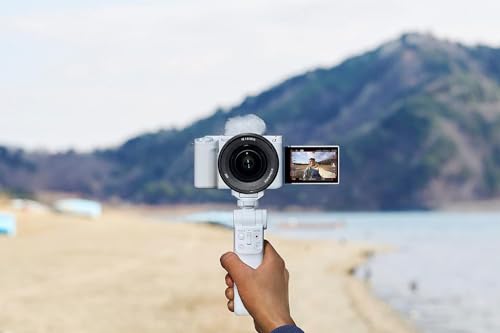 Sony Alpha ZV-E1 Full-Frame Interchangeable Lens Mirrorless Vlog Camera with 28-60mm Lens - Black Body