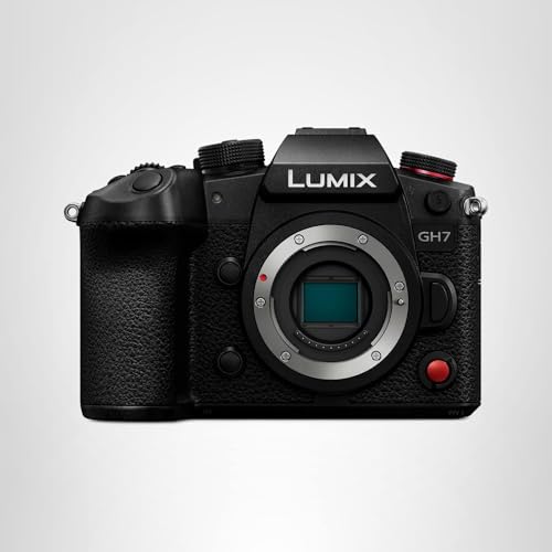 Panasonic LUMIX GH7 Mirrorless Micro Four Thirds Camera with Enhanced Video Speed and Quality, Optimized Workflows from Shooting to Post-Production, Adobe Cloud Compatible & Real-Time LUT, DC-GH7BODY9
