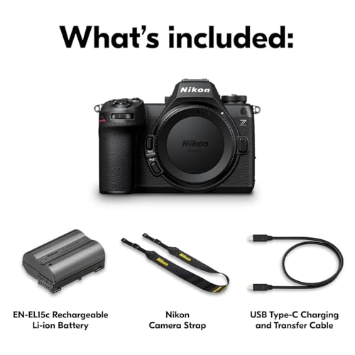 Nikon Z6 III with 24-70mm f/4 Lens | Full-Frame mirrorless Stills/Video Camera with 6K/60p Internal RAW Recording | Nikon USA Model