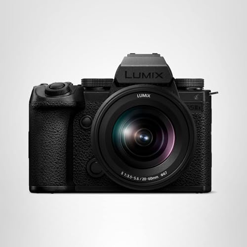 Panasonic LUMIX S5IIX Mirrorless Camera, 24.2MP Full Frame with Phase Hybrid AF, New Active I.S. Technology, 5.8K Pro-Res, RAW Over HDMI, IP Streaming - DC-S5M2XBODY