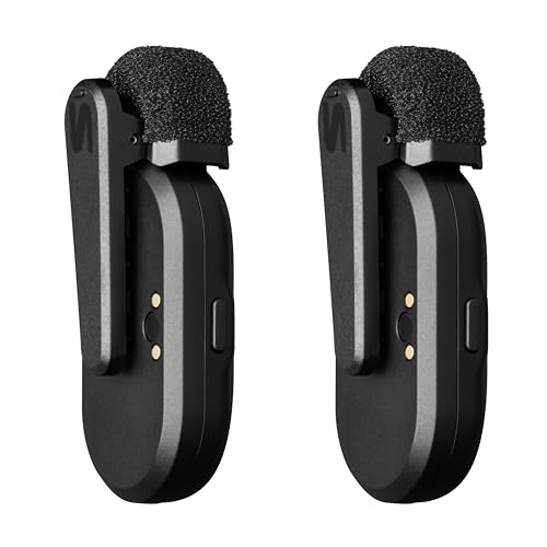 Shure MoveMic Two Kit, Pro Wireless Lavalier Microphones with Camera Receiver for DSLR