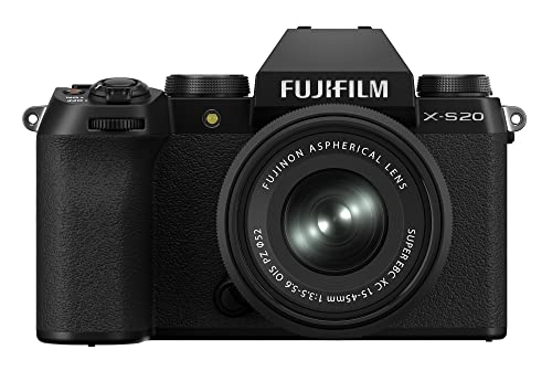 Fujifilm X-S20 Mirrorless Digital Camera XF16-50mmF2.8-4.8 R LM WR - Black