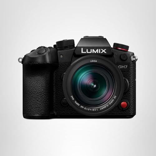 Panasonic LUMIX GH7 Mirrorless Micro Four Thirds Camera with Enhanced Video Speed and Quality, Optimized Workflows from Shooting to Post-Production, Adobe Cloud Compatible & Real-Time LUT, DC-GH7BODY9
