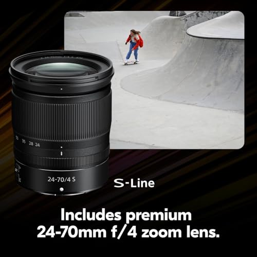 Nikon Z6 III with 24-70mm f/4 Lens | Full-Frame mirrorless Stills/Video Camera with 6K/60p Internal RAW Recording | Nikon USA Model