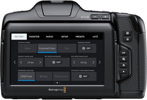 Blackmagic Design Pocket Cinema Camera 6K Pro (CINECAMPOCHDEF06P)