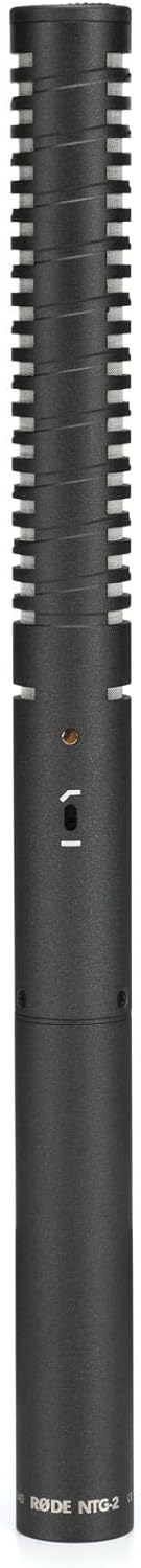 Rode NTG-2 Multi-Powered Shotgun Microphone,Black