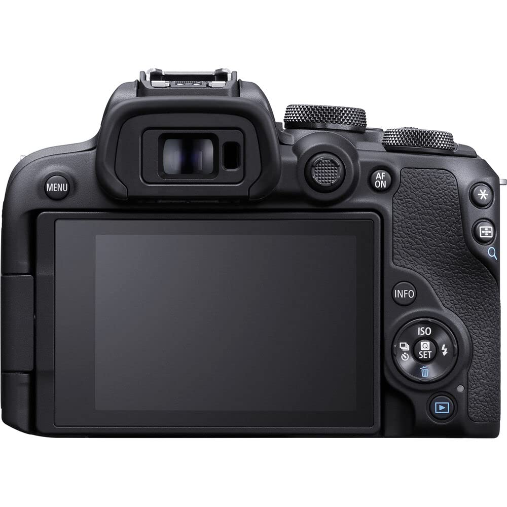 Canon EOS R10 Mirrorless Camera Kit with RF-S 18-45mm Lens | 24.2MP APS-C, 4K Video, Dual Pixel AF, 15fps Burst, Perfect for Beginner Photographers & Vloggers (5331C009) + 64GB Card + Shoulder Bag