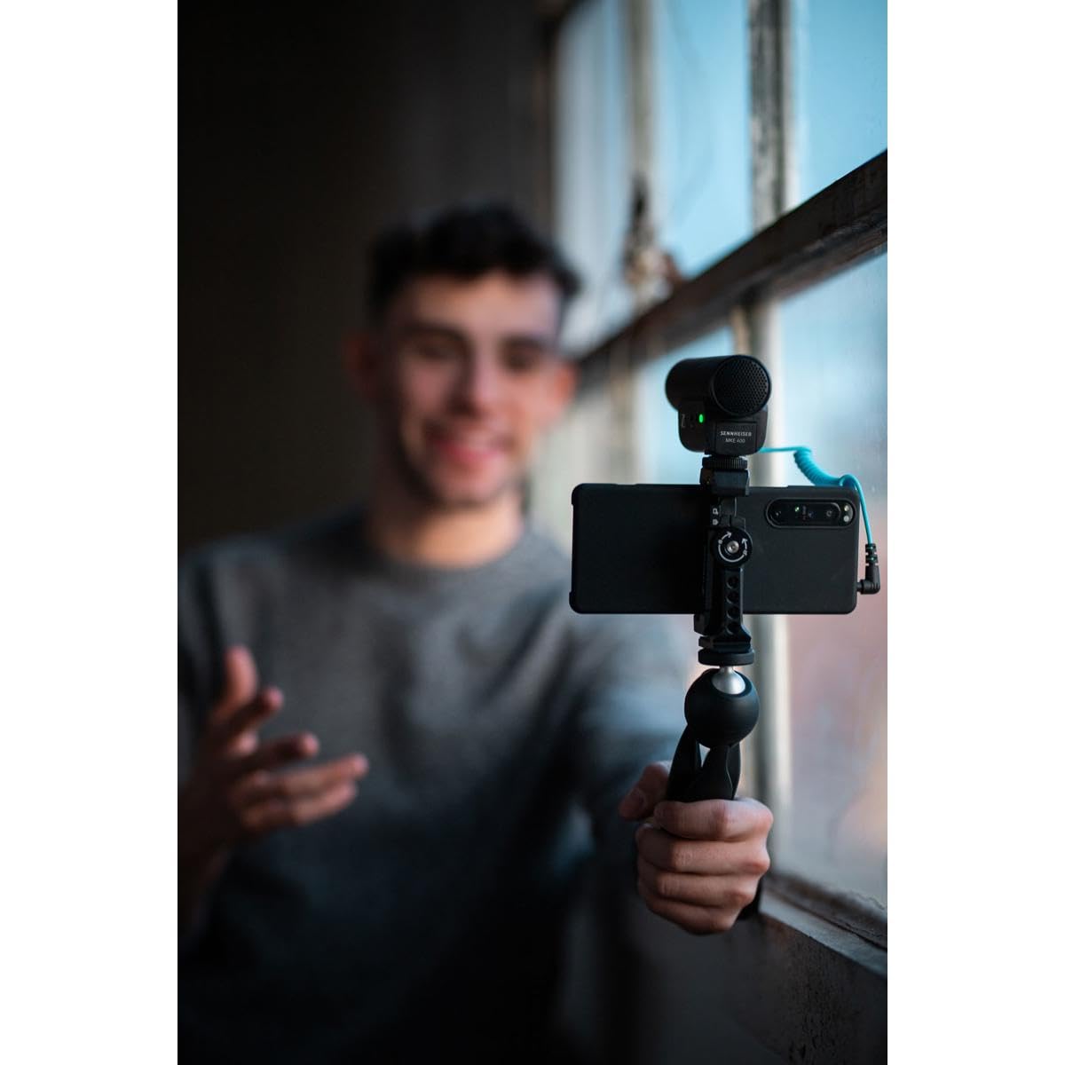 SENNHEISER Professional MKE 400 Directional On-Camera Shotgun Microphone