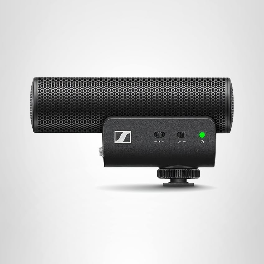 SENNHEISER Professional MKE 400 Directional On-Camera Shotgun Microphone