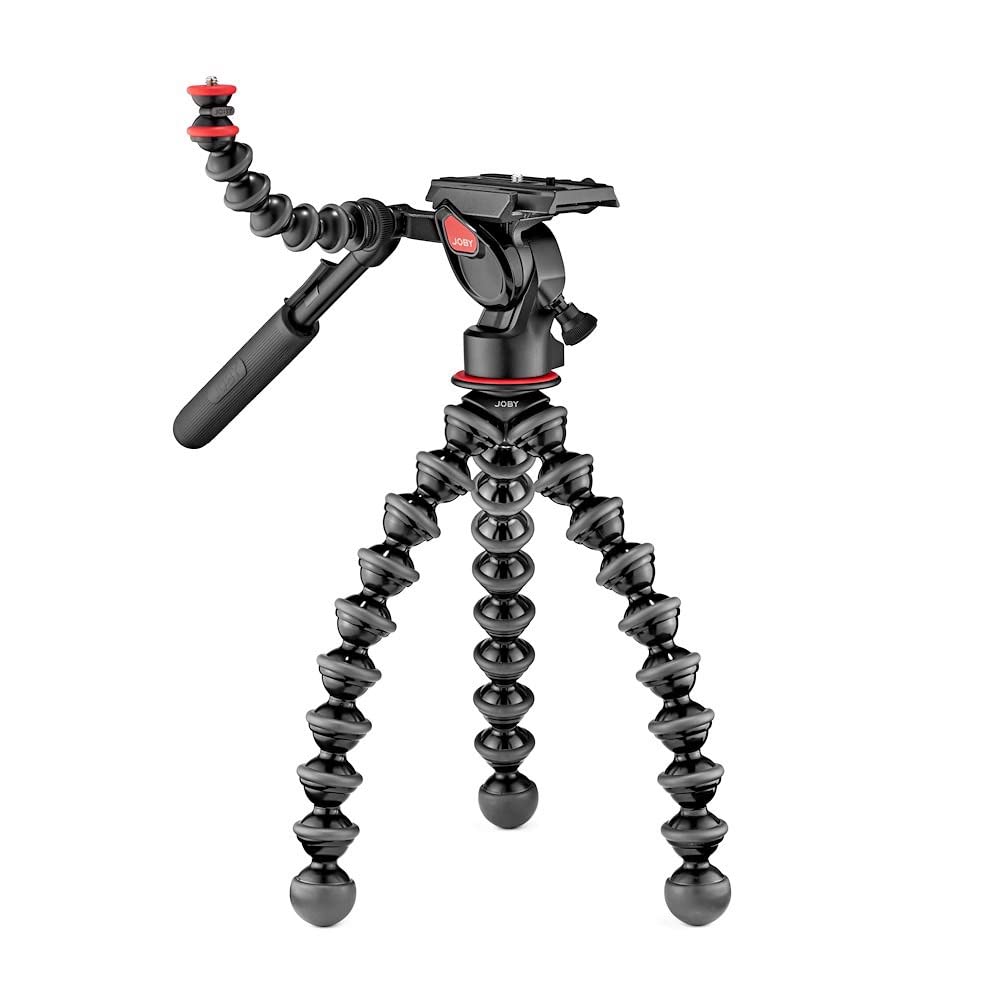 JOBY GorillaPod 5K Stand. Premium Flexible Tripod 5K Stand for Pro-Grade DSLR Cameras or devices up to 5K (11lbs). Black/Charcoal.
