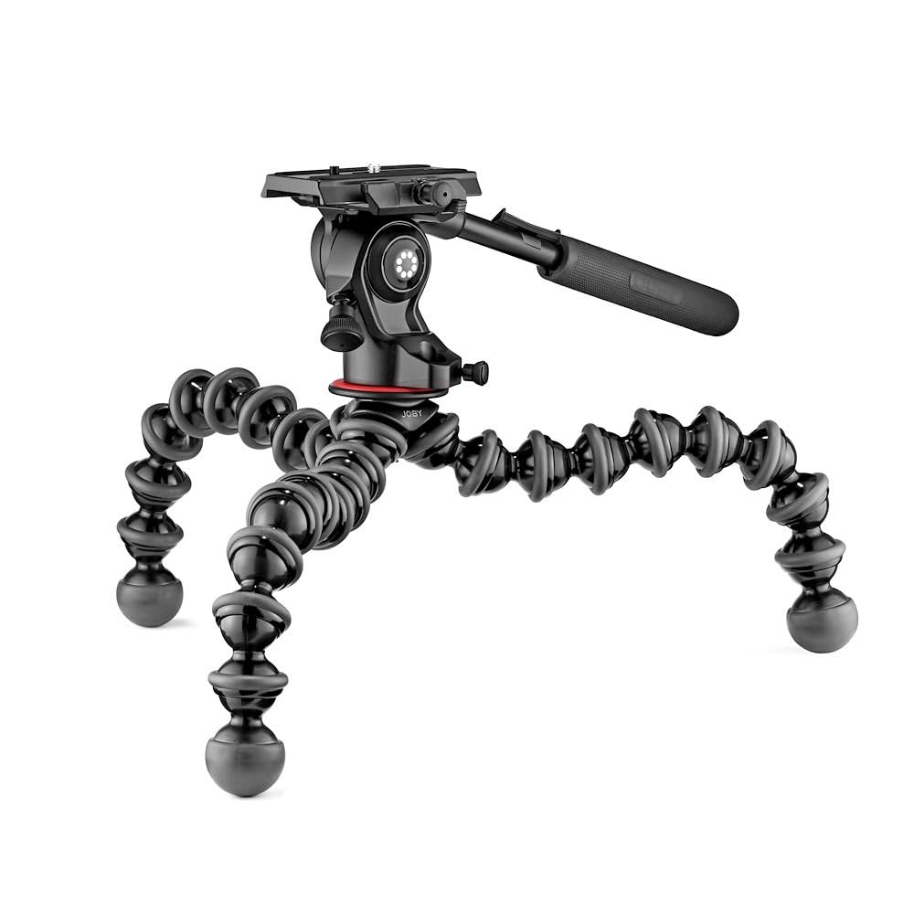 JOBY GorillaPod 5K Stand. Premium Flexible Tripod 5K Stand for Pro-Grade DSLR Cameras or devices up to 5K (11lbs). Black/Charcoal.