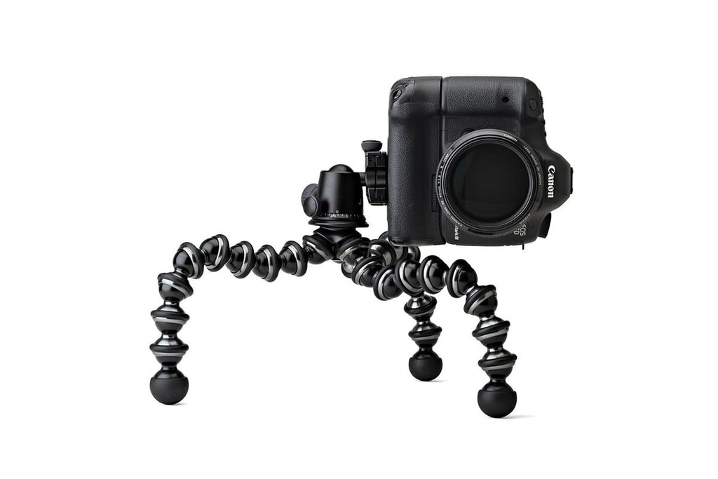 JOBY GorillaPod 5K Stand. Premium Flexible Tripod 5K Stand for Pro-Grade DSLR Cameras or devices up to 5K (11lbs). Black/Charcoal.