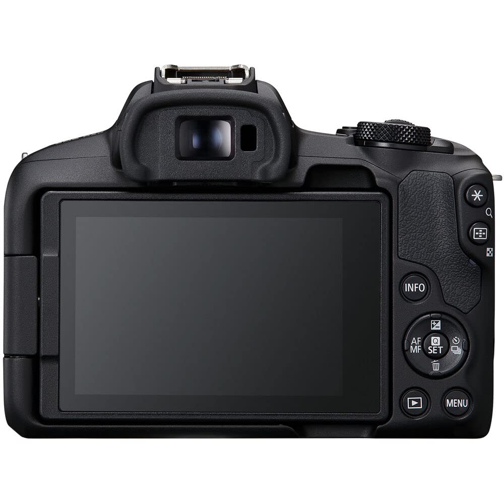 Canon EOS R50 Mirrorless Camera Kit – APS-C RF Camera with 18-45mm Lens, 4K Video, Dual Pixel AF II & Vari-Angle Touchscreen (5811C012) + Shoulder Bag + 64GB Memory Card