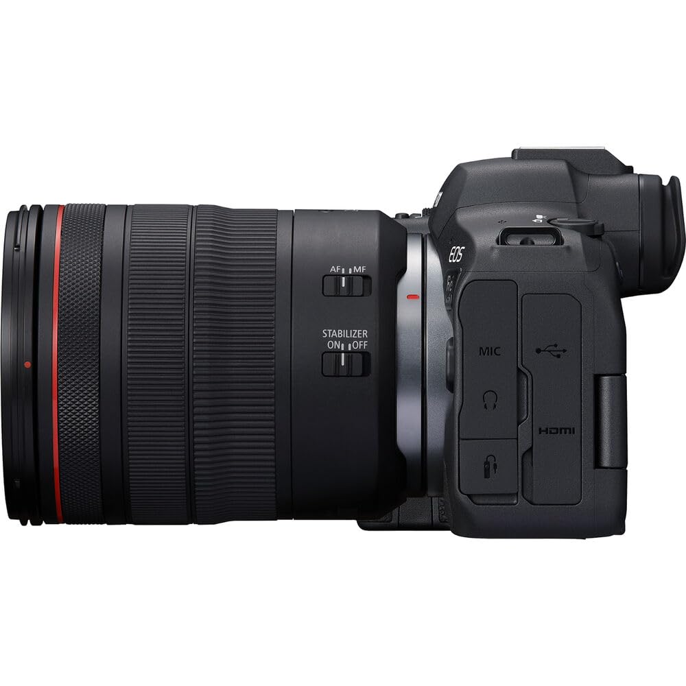 Canon EOS R6 Mark II Mirrorless Camera Body Only (5666C002) 24.2MP Full-Frame CMOS Sensor, 4K 60p Video, Dual Pixel CMOS AF II | Fast Continuous Shooting with Shoulder Bag and 64GB Memory Card