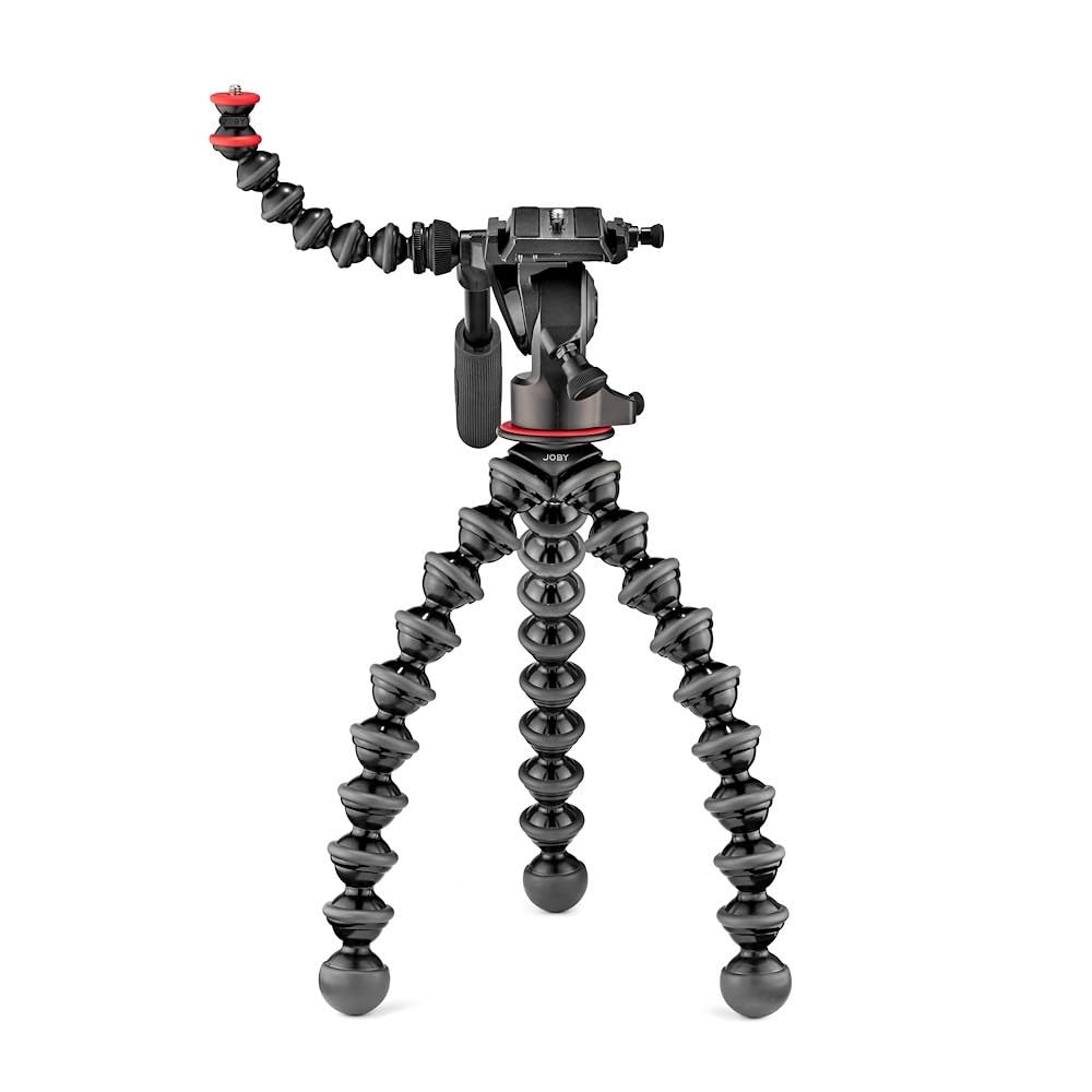 JOBY GorillaPod 5K Stand. Premium Flexible Tripod 5K Stand for Pro-Grade DSLR Cameras or devices up to 5K (11lbs). Black/Charcoal.