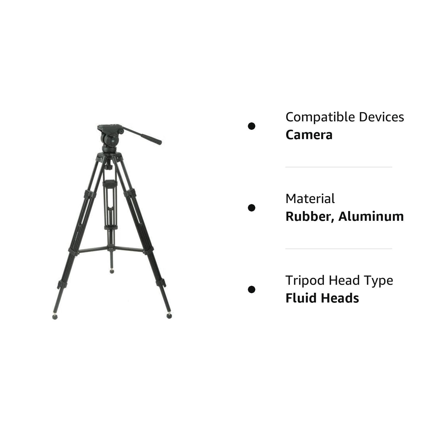 Magnus VT-4000 Tripod System with Fluid Head