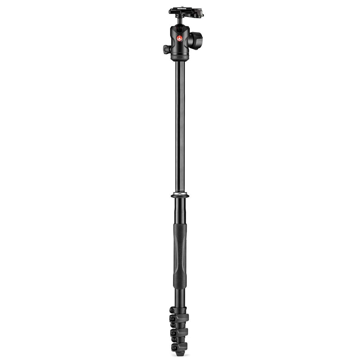 Manfrotto Befree Advanced Camera Tripod with Lever Closure, Portable and Compact Travel Tripod Kit with Ball Head, Aluminum Tripod for DSLR Reflex and Mirrorless Cameras, Camera Accessories