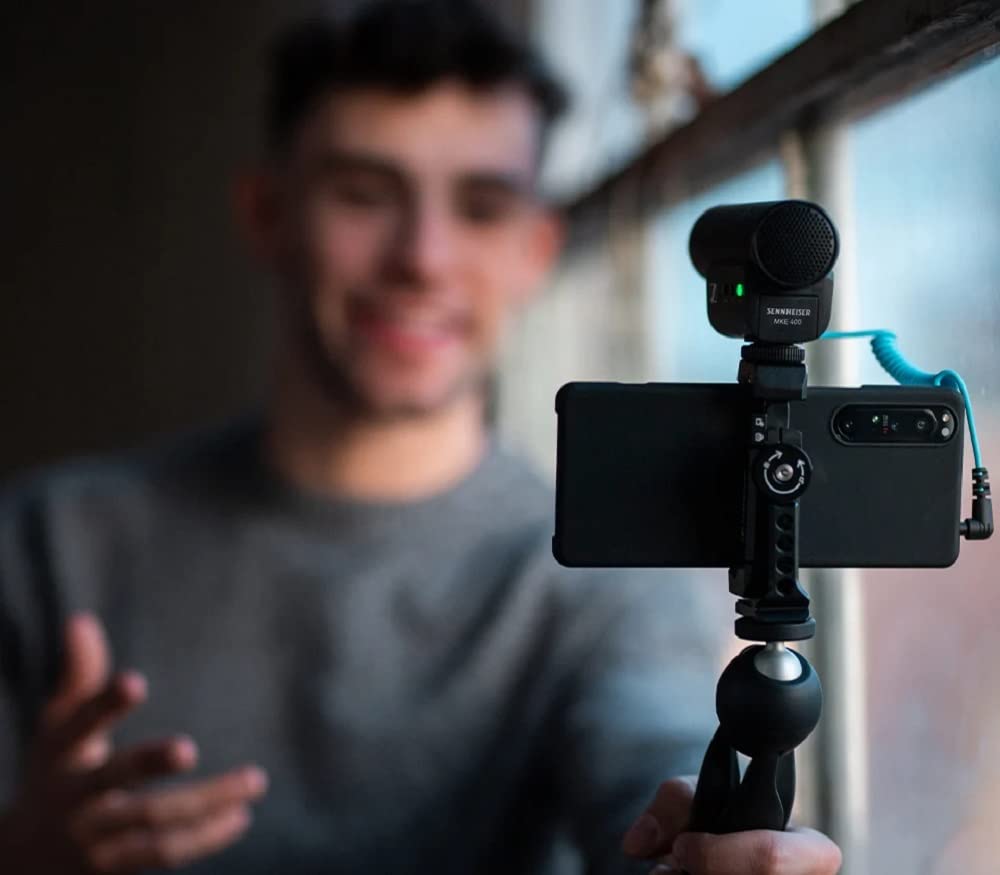 SENNHEISER Professional MKE 400 Directional On-Camera Shotgun Microphone