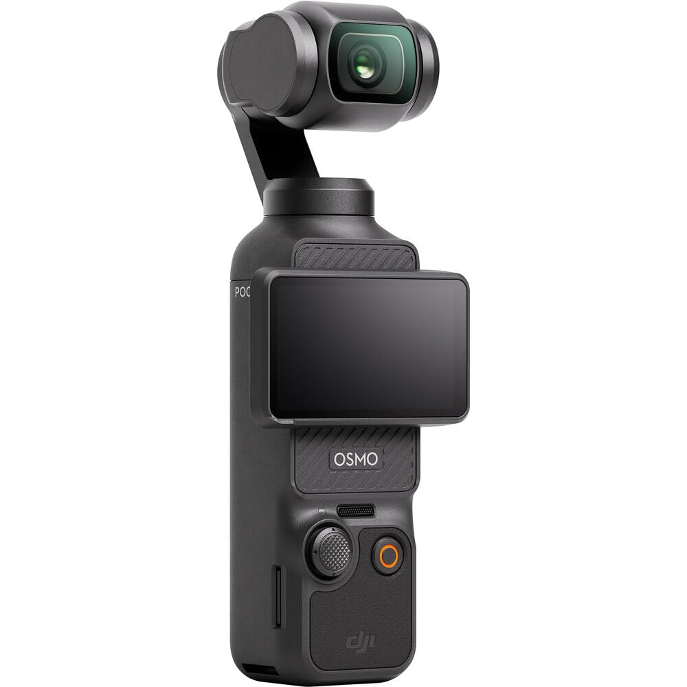 DJI Osmo Pocket 3 Creator Combo, 1'' CMOS, 4K Resolution/120fps Vlog Camera, 3-Axis Stabilization, Face/Object Tracking, Mic Included for Clear Sound, Digital Camera for YouTube