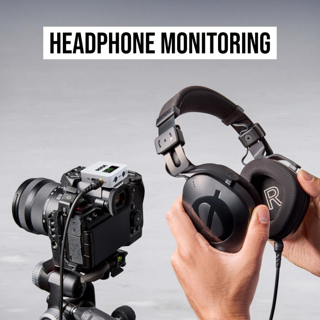 RØDE Wireless GO II Ultra-compact Dual-channel Wireless Microphone System with Built-in Microphones, On-board Recording and 200m Range for Filmmaking, Interviews and Content Creation