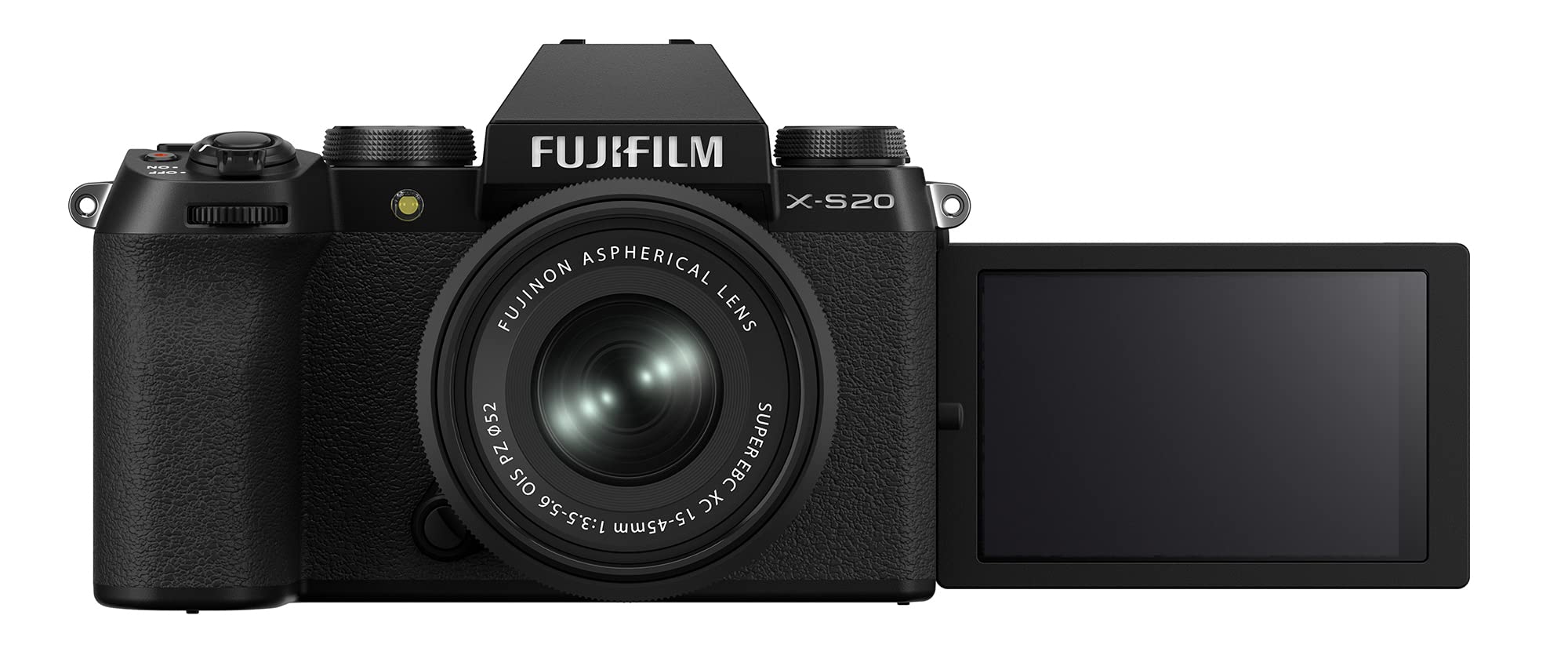 Fujifilm X-S20 Mirrorless Digital Camera XF16-50mmF2.8-4.8 R LM WR - Black