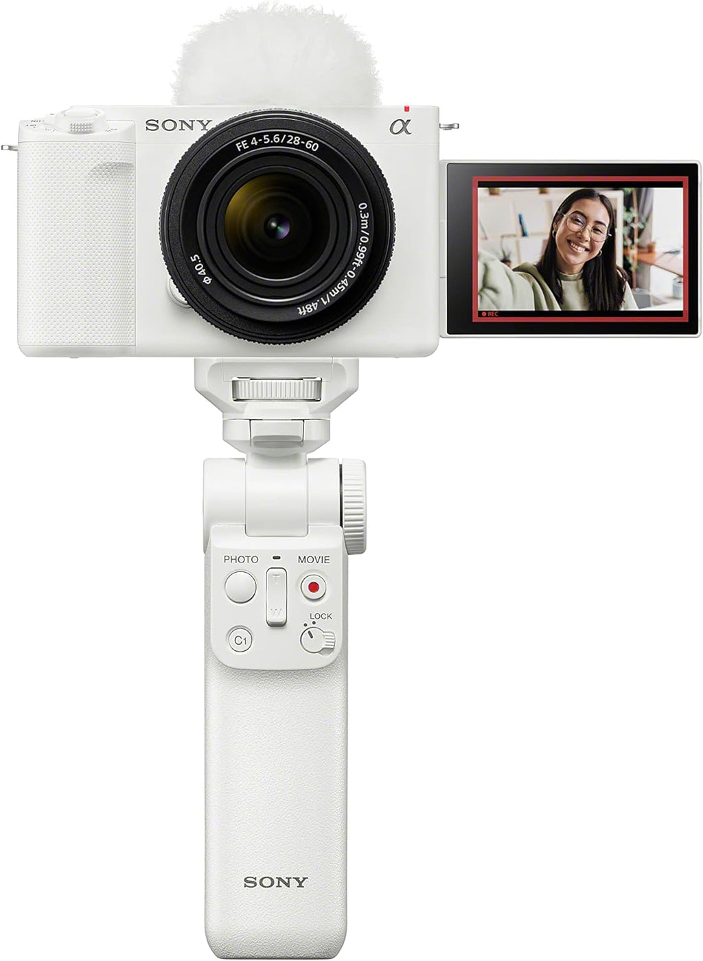 Sony Alpha ZV-E1 Full-Frame Interchangeable Lens Mirrorless Vlog Camera with 28-60mm Lens - Black Body