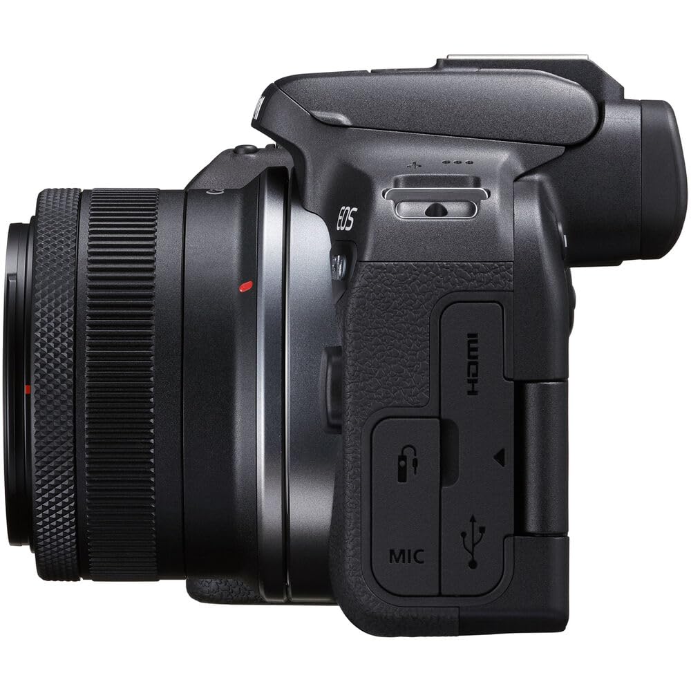 Canon EOS R10 Mirrorless Camera Kit with RF-S 18-45mm Lens | 24.2MP APS-C, 4K Video, Dual Pixel AF, 15fps Burst, Perfect for Beginner Photographers & Vloggers (5331C009) + 64GB Card + Shoulder Bag