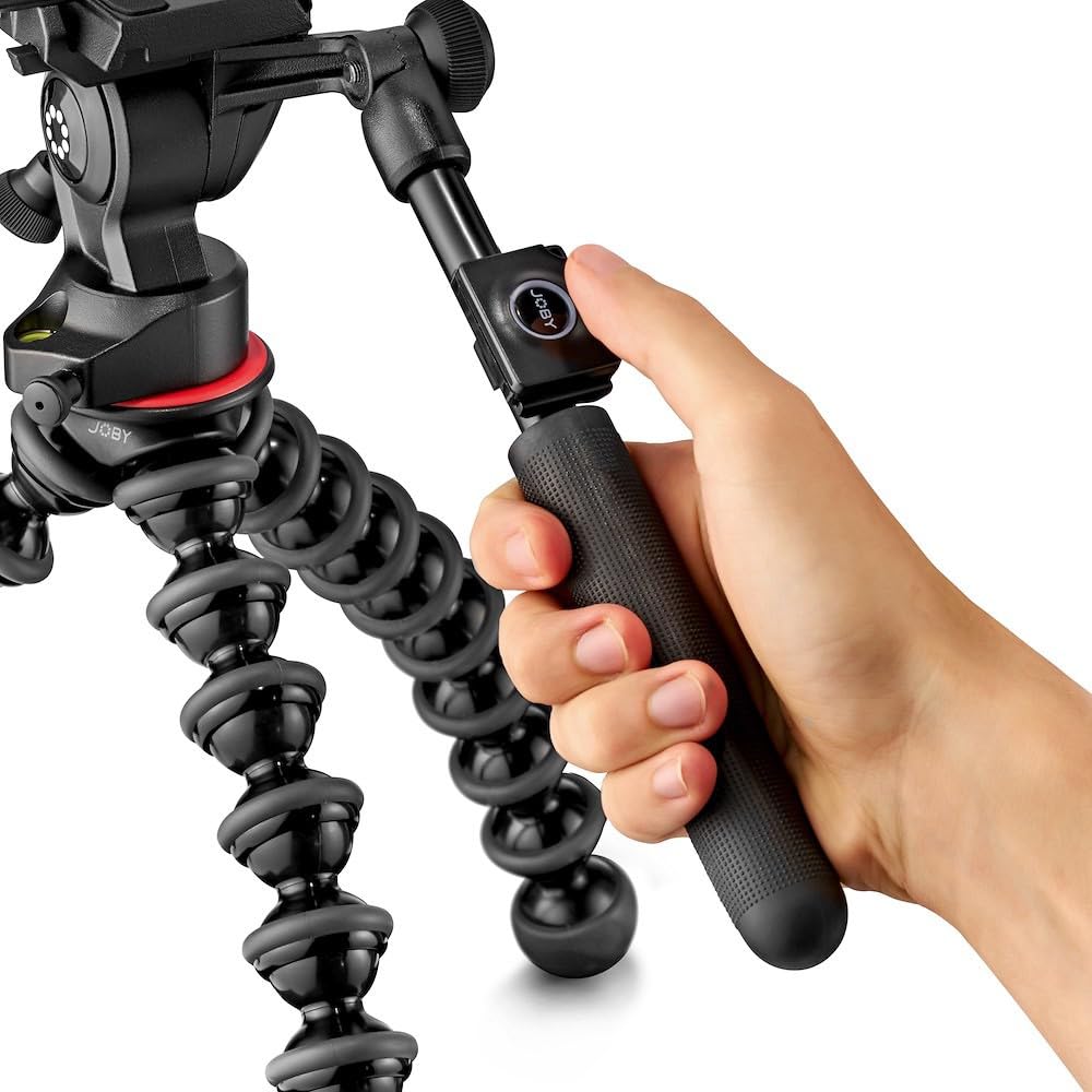 JOBY GorillaPod 5K Stand. Premium Flexible Tripod 5K Stand for Pro-Grade DSLR Cameras or devices up to 5K (11lbs). Black/Charcoal.