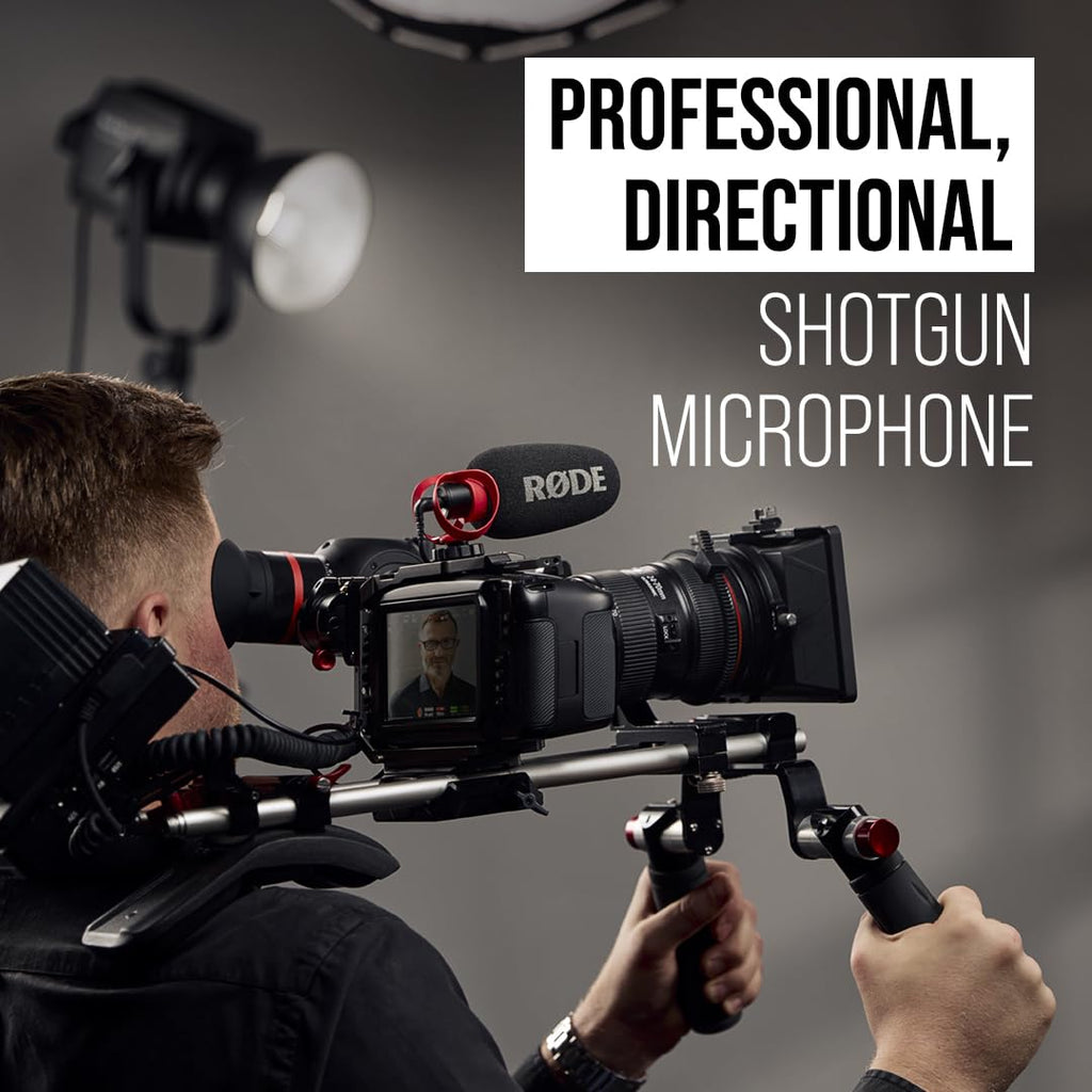RØDE VideoMicro II Ultra-Compact On-Camera Shotgun Microphone for Recording Audio with a Camera or Mobile Device