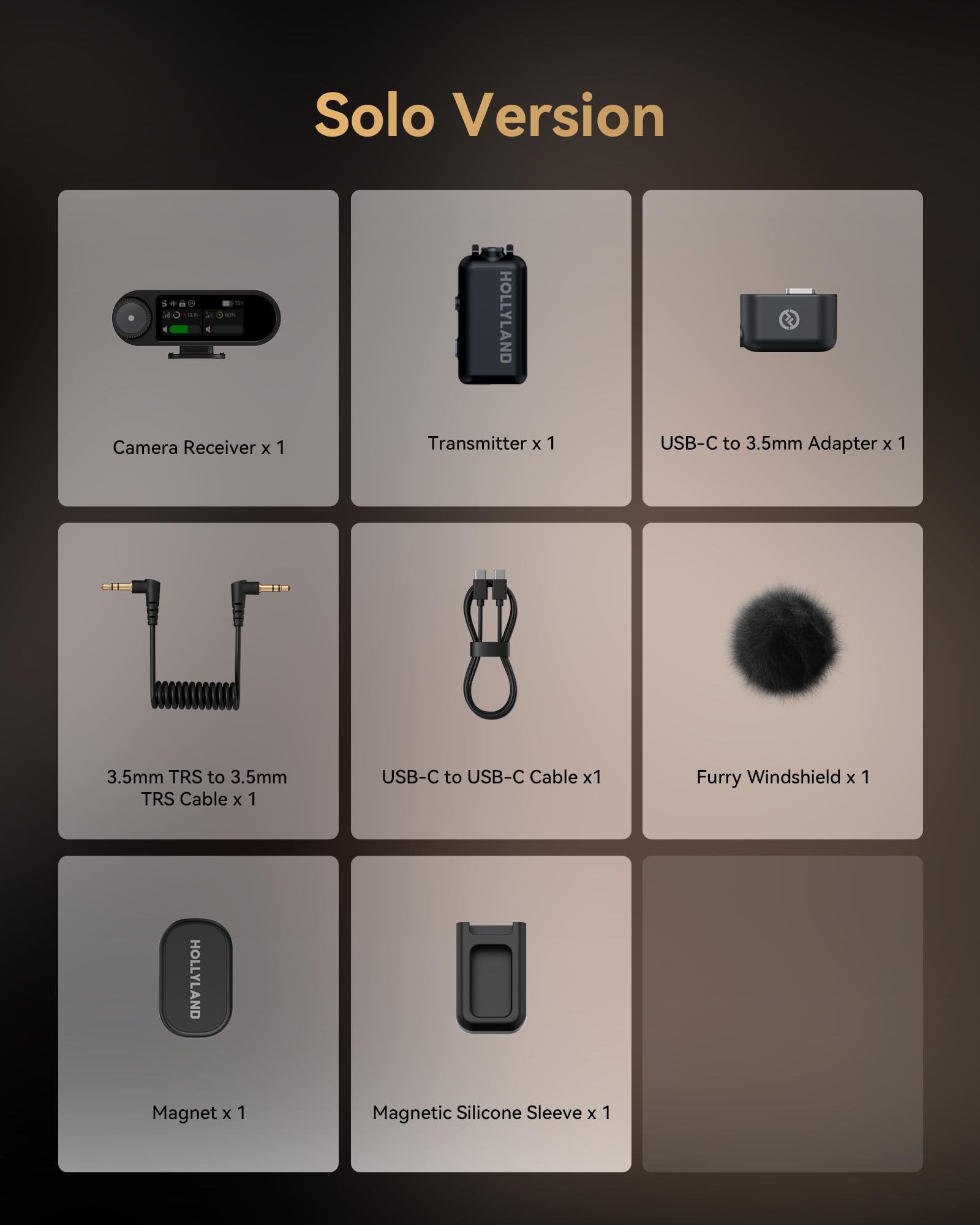 Hollyland Lark MAX 2 Wireless Microphone for iPhone/Camera/Android
