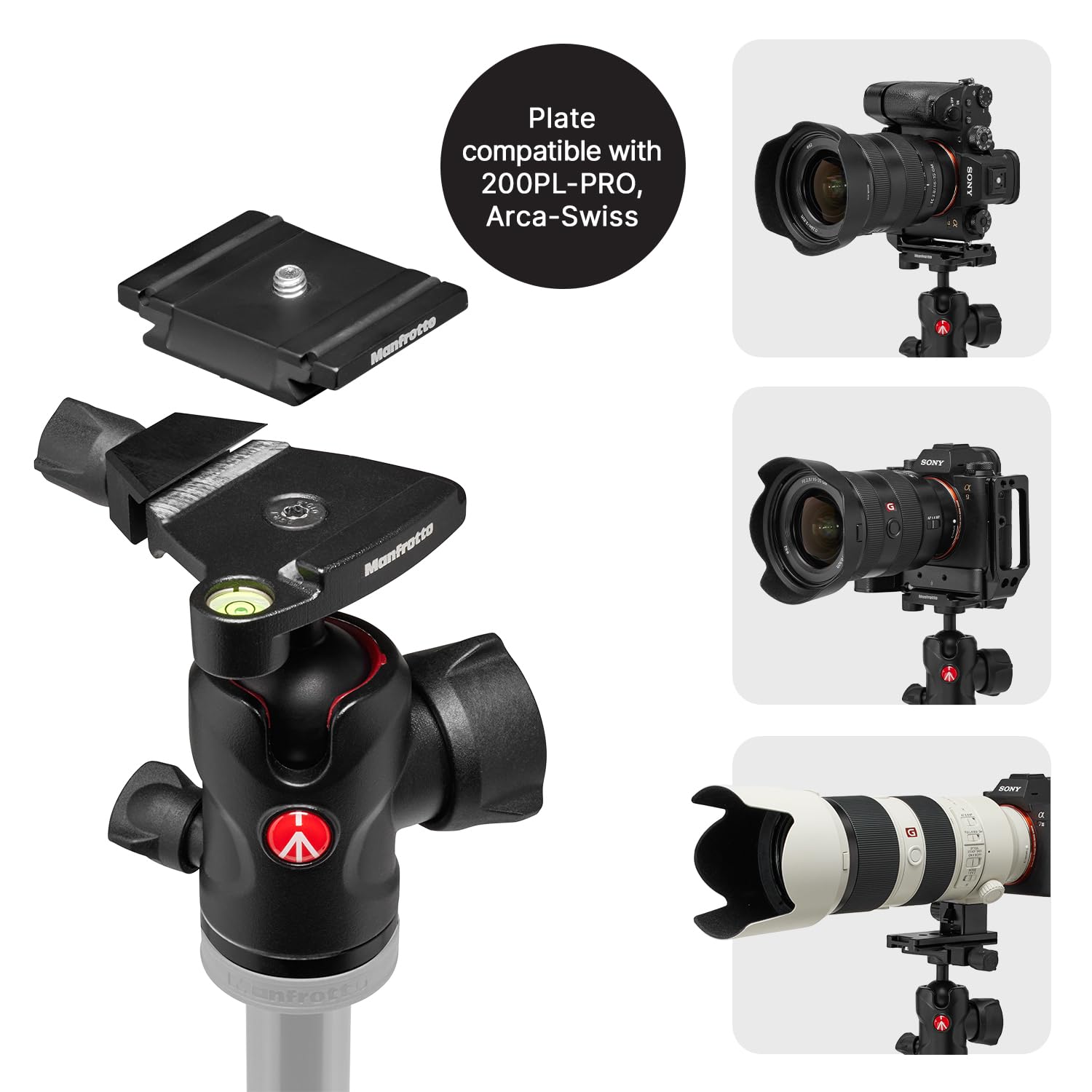 Manfrotto Befree Advanced Camera Tripod with Lever Closure, Portable and Compact Travel Tripod Kit with Ball Head, Aluminum Tripod for DSLR Reflex and Mirrorless Cameras, Camera Accessories