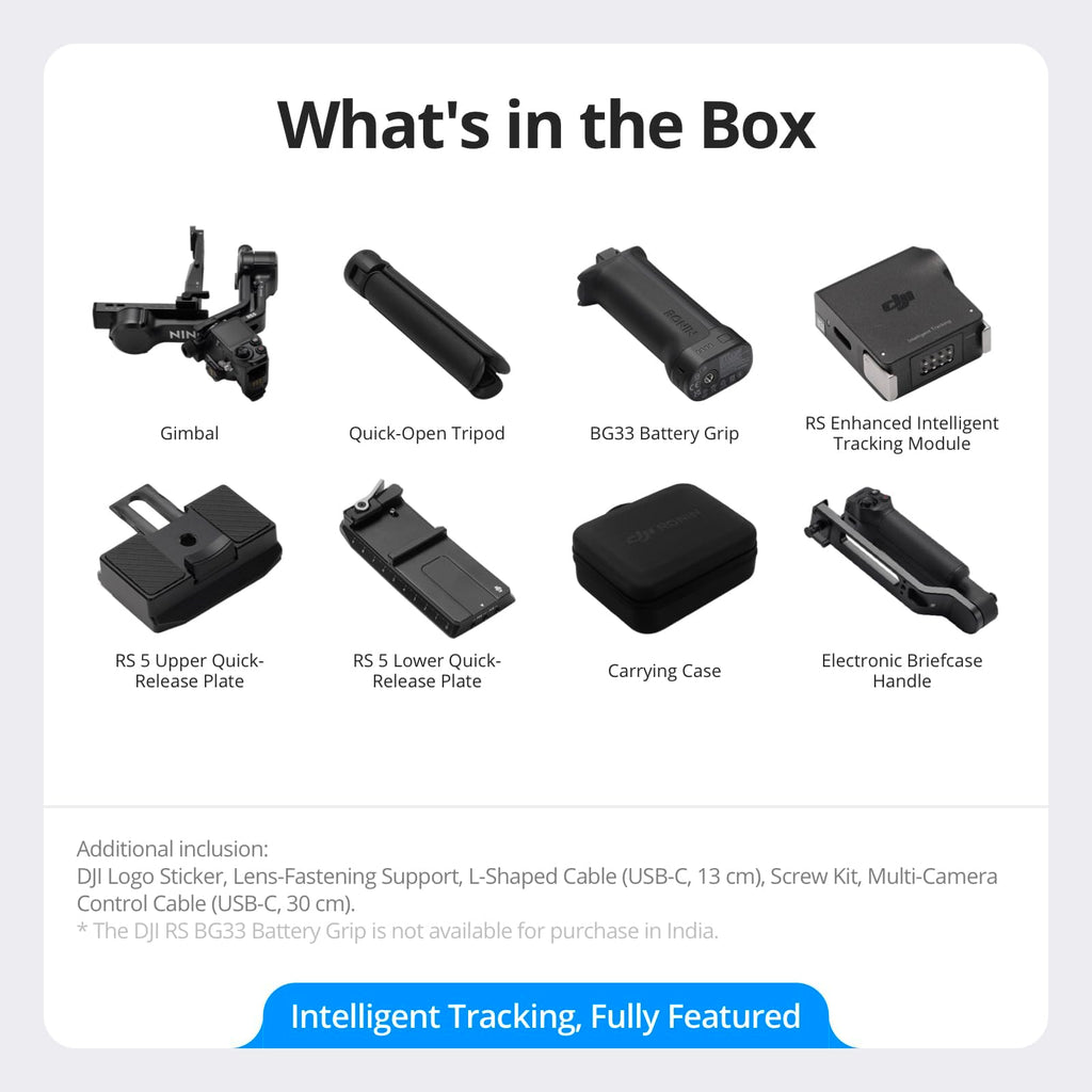 DJI RS 4, 3-Axis Gimbal Stabilizer for DSLR and Mirrorless Cameras Canon/Sony/Panasonic/Nikon/Fujifilm, 2nd-Gen Native Vertical Shooting, 2-Mode Switch Joystick, Teflon Axis Arms, Camera Gimbal