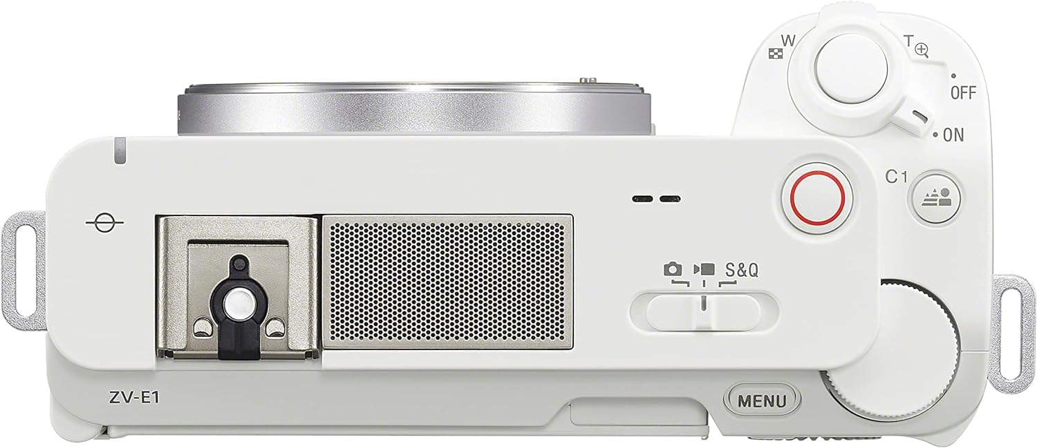 Sony Alpha ZV-E1 Full-Frame Interchangeable Lens Mirrorless Vlog Camera with 28-60mm Lens - Black Body