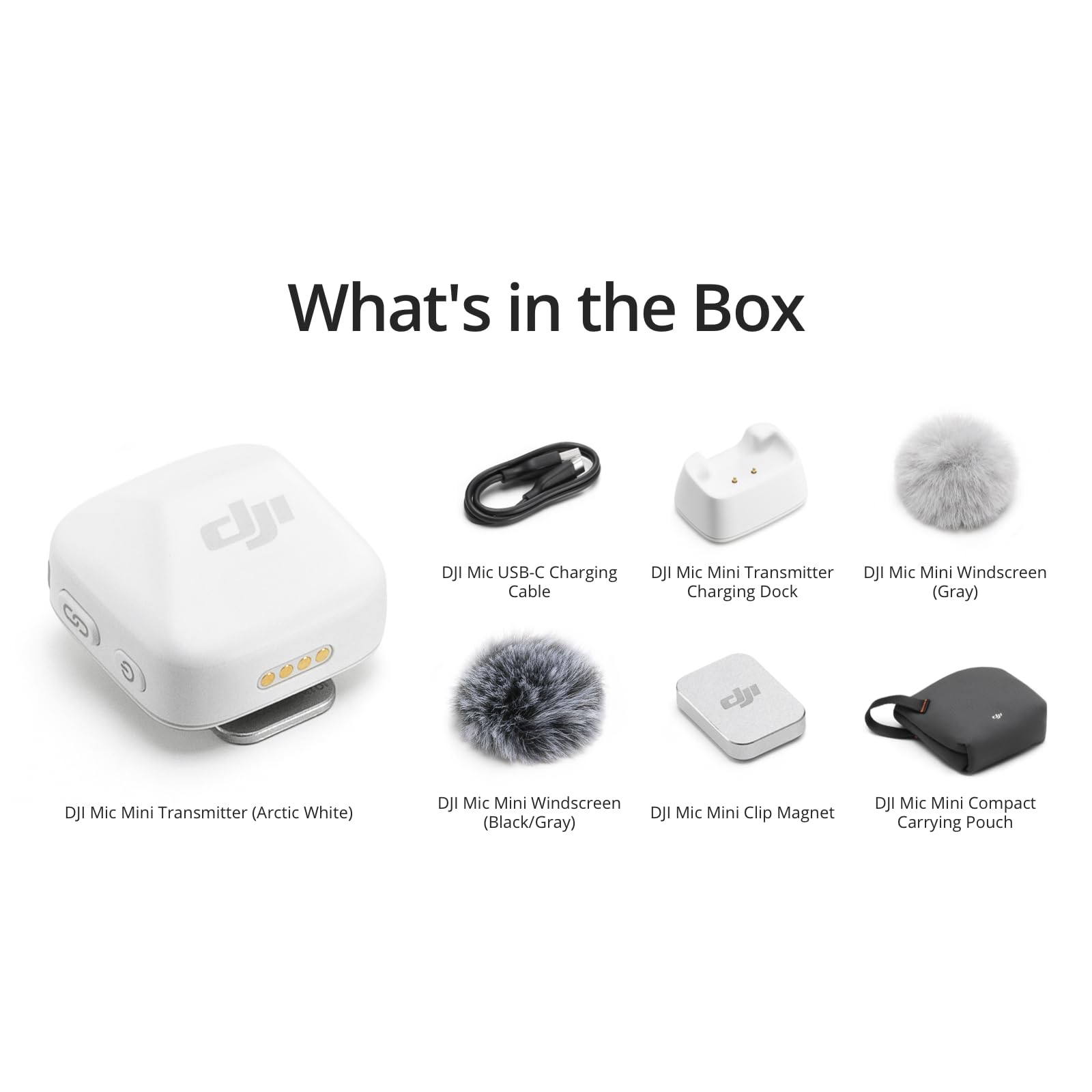 DJI Mic Mini (2 TX + 1 RX + Charging Case)