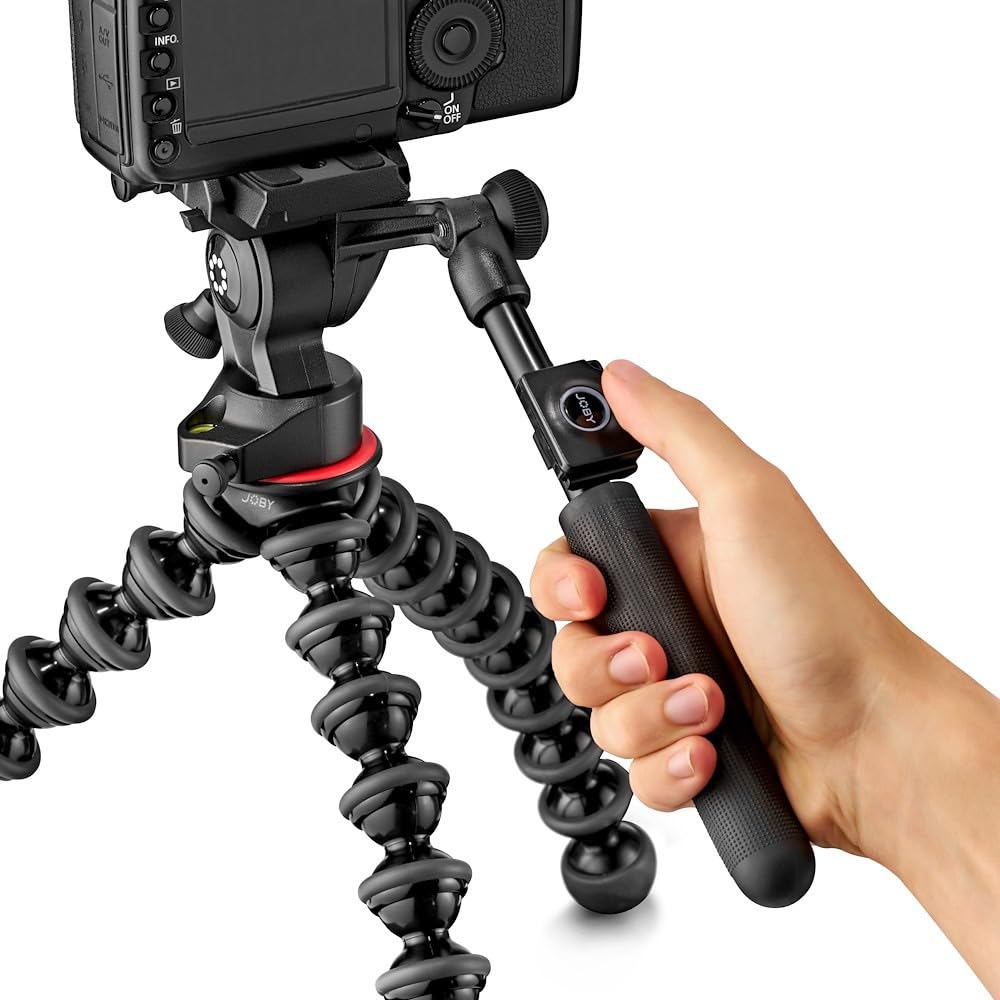 JOBY GorillaPod 5K Stand. Premium Flexible Tripod 5K Stand for Pro-Grade DSLR Cameras or devices up to 5K (11lbs). Black/Charcoal.