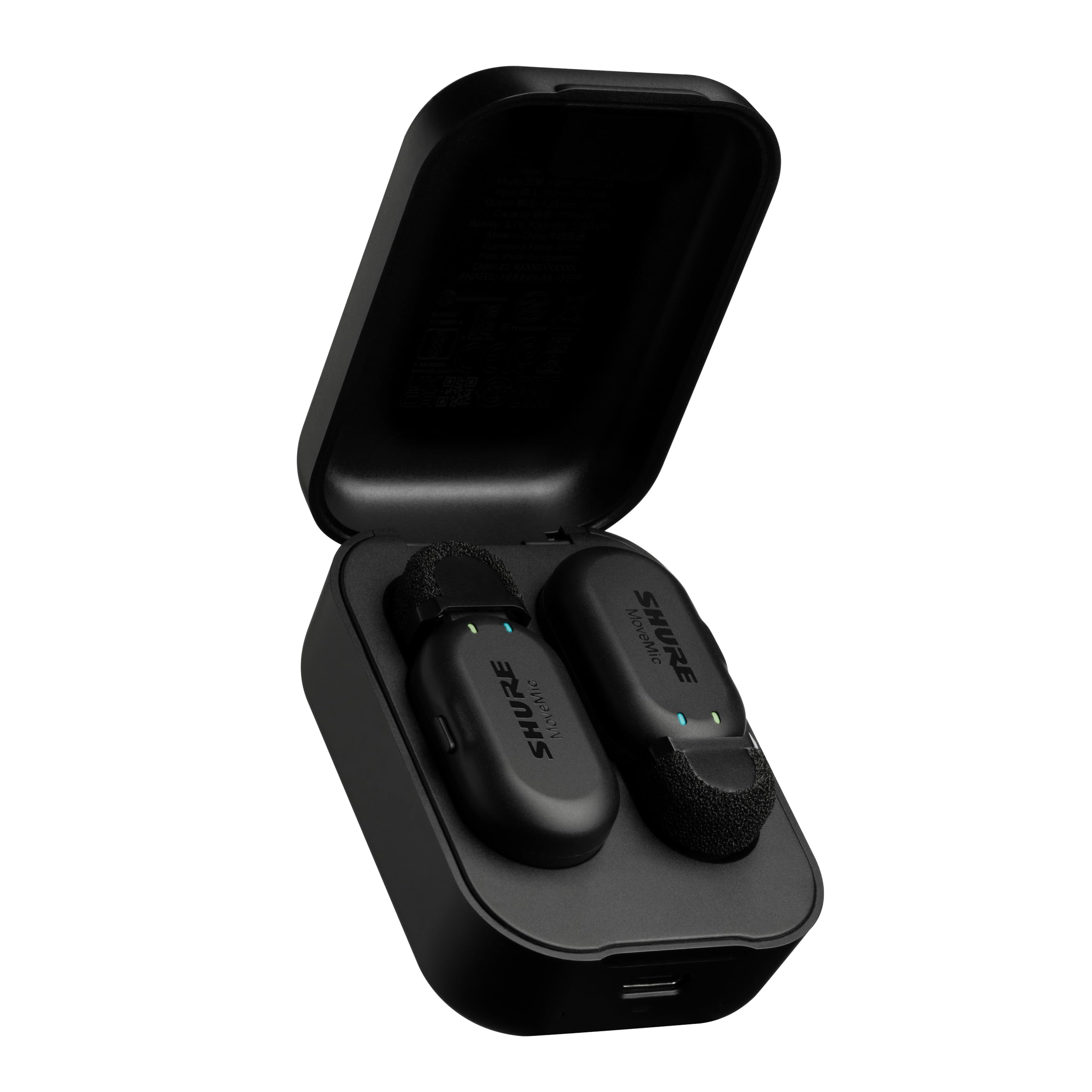 Shure MoveMic Two Kit, Pro Wireless Lavalier Microphones with Camera Receiver for DSLR