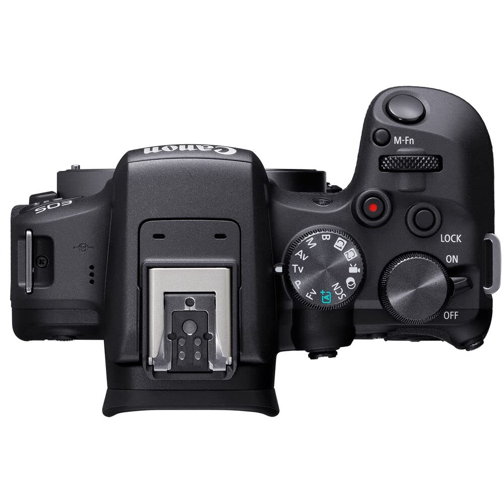 Canon EOS R10 Mirrorless Camera Kit with RF-S 18-45mm Lens | 24.2MP APS-C, 4K Video, Dual Pixel AF, 15fps Burst, Perfect for Beginner Photographers & Vloggers (5331C009) + 64GB Card + Shoulder Bag