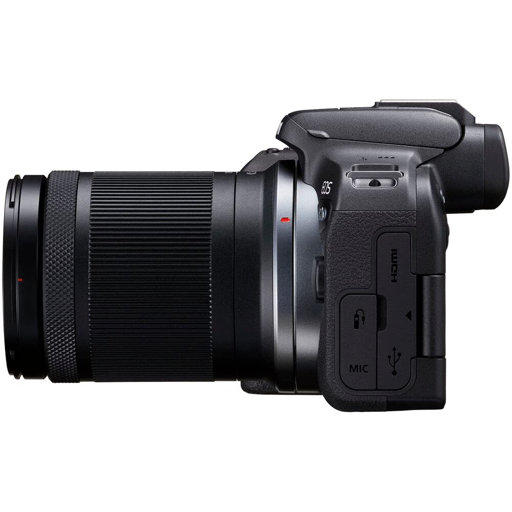 Canon EOS R10 Mirrorless Camera Kit with RF-S 18-45mm Lens | 24.2MP APS-C, 4K Video, Dual Pixel AF, 15fps Burst, Perfect for Beginner Photographers & Vloggers (5331C009) + 64GB Card + Shoulder Bag