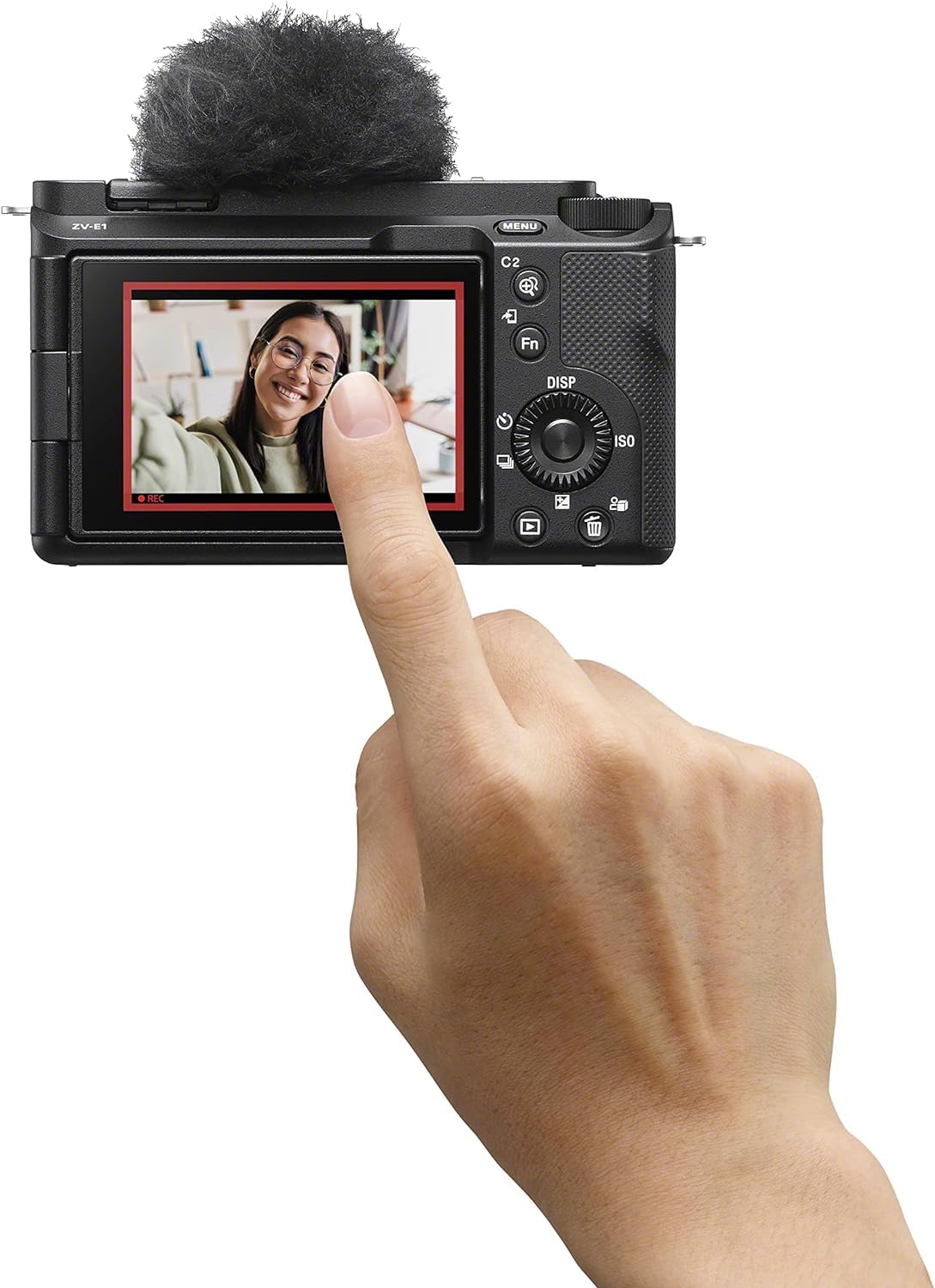 Sony Alpha ZV-E1 Full-Frame Interchangeable Lens Mirrorless Vlog Camera with 28-60mm Lens - Black Body