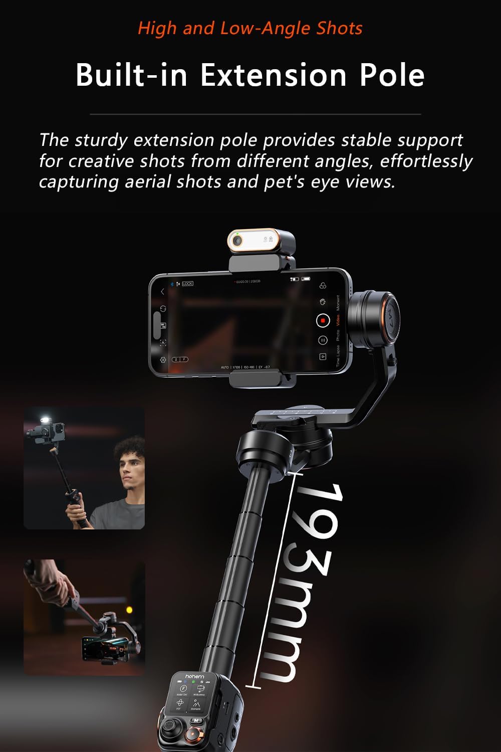 Hohem iSteady M7 Gimbal Stabilizer for Smartphone
