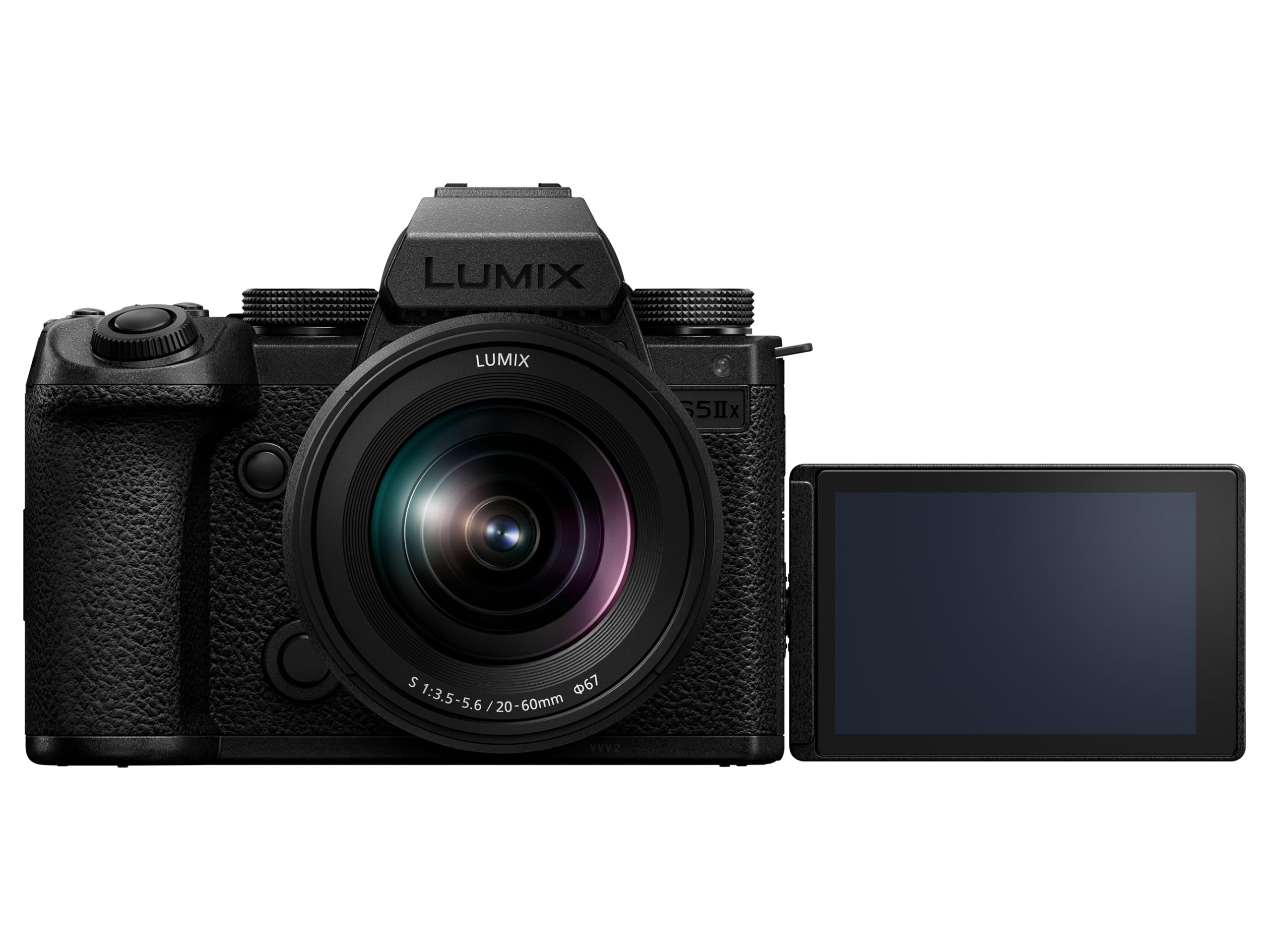 Panasonic LUMIX S5IIX Mirrorless Camera, 24.2MP Full Frame with Phase Hybrid AF, New Active I.S. Technology, 5.8K Pro-Res, RAW Over HDMI, IP Streaming - DC-S5M2XBODY