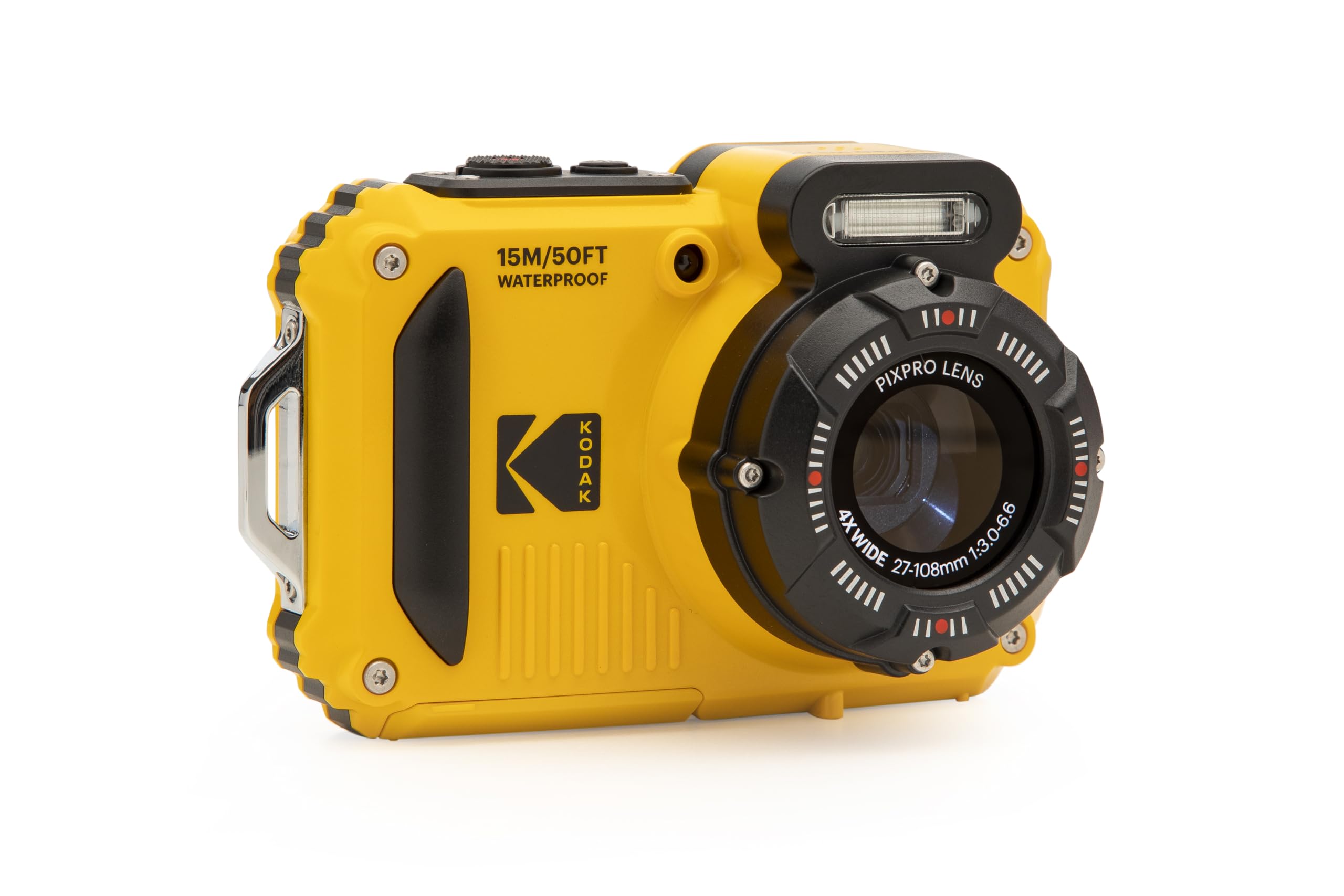 Kodak PIXPRO WPZ2 Waterproof Digital Camera, 16MP with 4X Optical Zoom, Shockproof, Dustproof, 1080p Video, Wi-Fi, Waterproof to 50ft, Blue