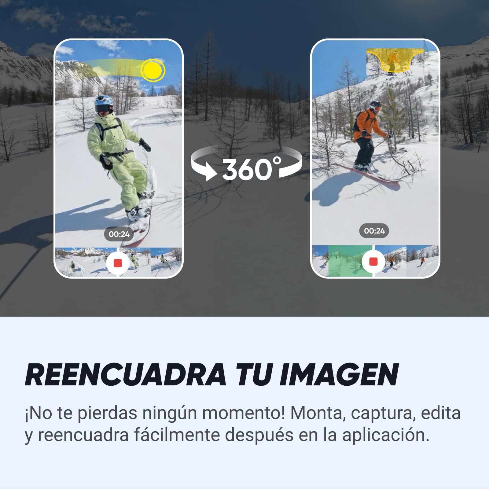 Insta360 X4 Standard Bundle - Waterproof 8K 360 Action Camera, 4K Wide-Angle Video, Invisible Selfie Stick Effect, Removable Lens Guards, 135 Min Battery Life, AI Editing, Stabilization