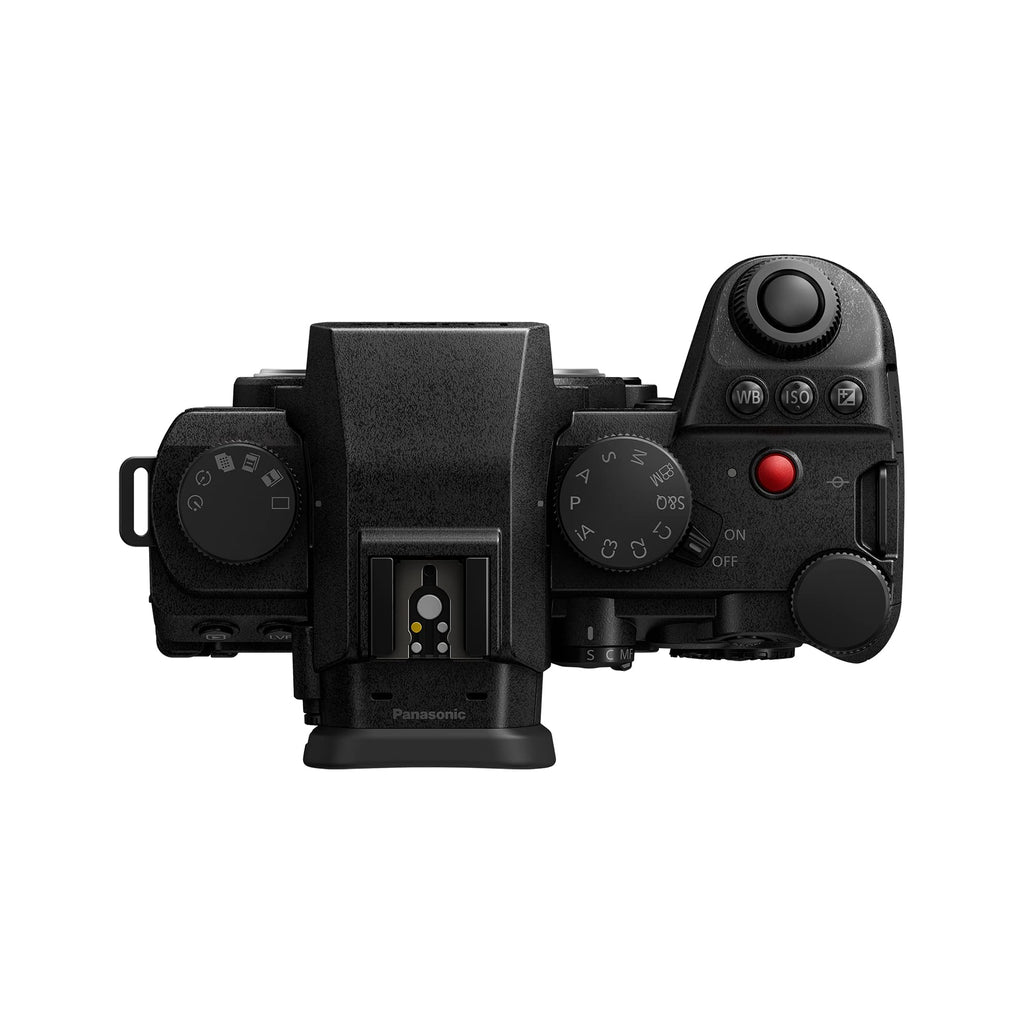 Panasonic LUMIX S5IIX Mirrorless Camera, 24.2MP Full Frame with Phase Hybrid AF, New Active I.S. Technology, 5.8K Pro-Res, RAW Over HDMI, IP Streaming - DC-S5M2XBODY