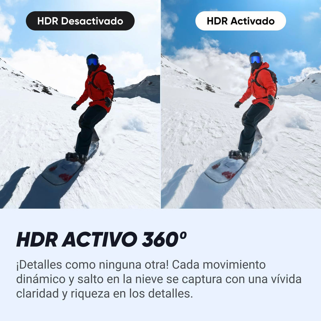 Insta360 X4 Standard Bundle - Waterproof 8K 360 Action Camera, 4K Wide-Angle Video, Invisible Selfie Stick Effect, Removable Lens Guards, 135 Min Battery Life, AI Editing, Stabilization
