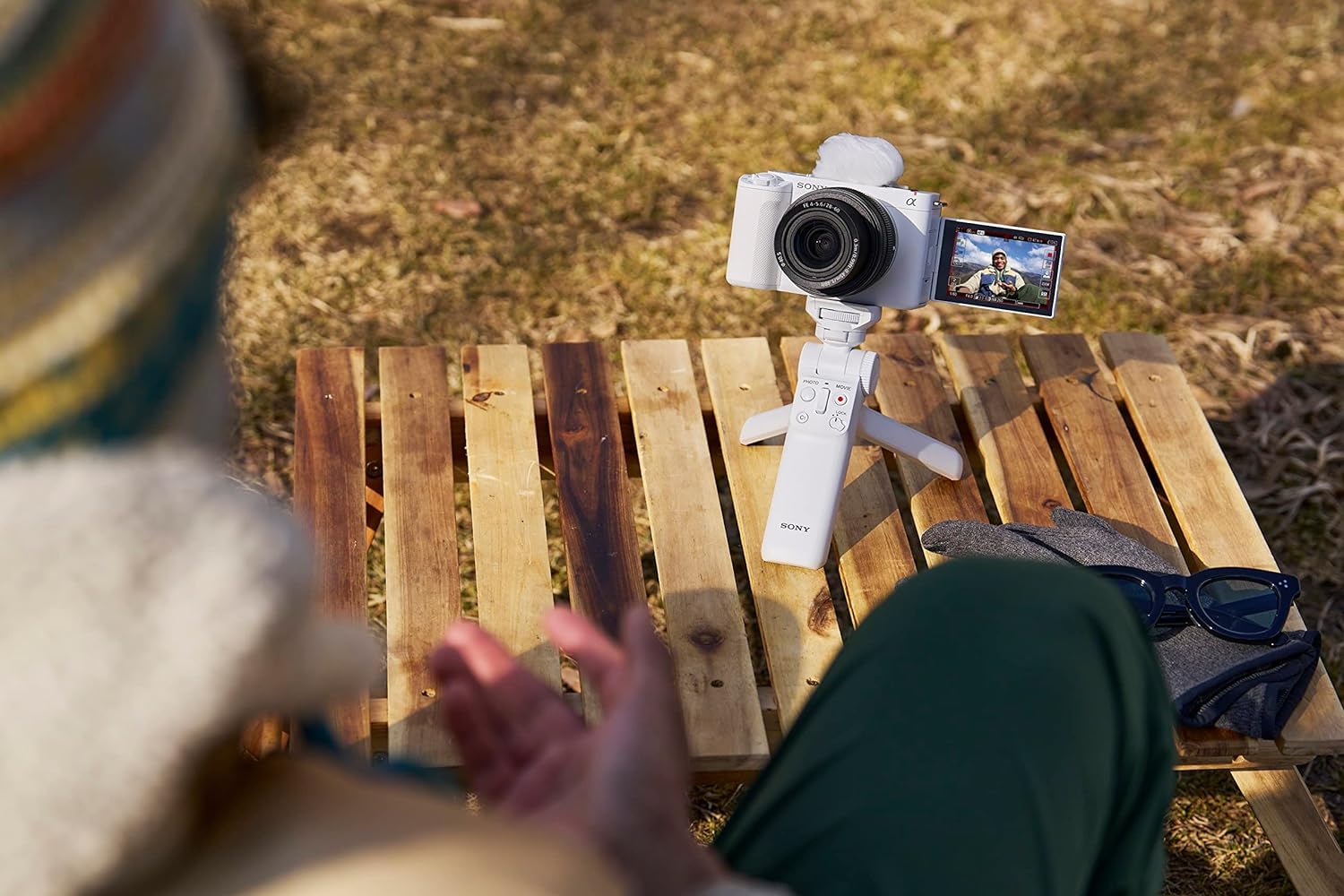 Sony Alpha ZV-E1 Full-Frame Interchangeable Lens Mirrorless Vlog Camera with 28-60mm Lens - Black Body